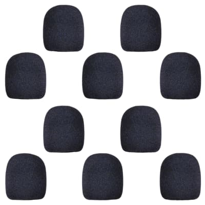 Microphone Windscreen - 5 Pack - Black - Fits Shure SM58, Beta 58A & Similar - Vocal Mic Cover New image 4