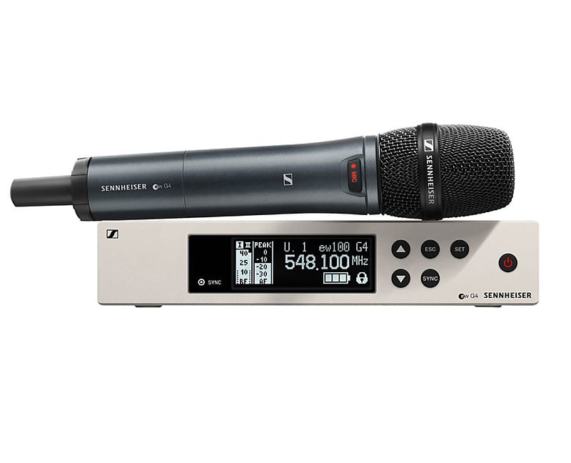Sennheiser EW 100 G4-945-S (A1 Band) Handheld Wireless Microphone with Receiver image 1