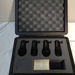 Audio-Technica KP-DRUMS KitPak 4-Piece Drum Microphone Kit w/ Case image 1