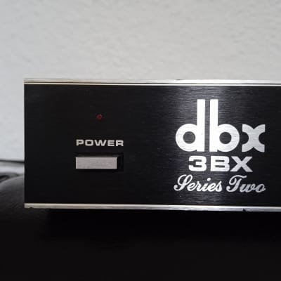 dbx 3BX Series Two 3-Band Dynamic Range Expander 1980s - Black image 2