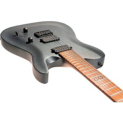 Chapman ML3 Pro Modern Electric Guitar Cyber Black Satin Metallic image 6