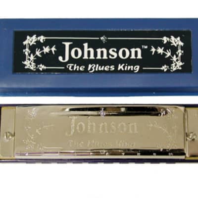 Johnson Blues King Harmonica-key of G image 2