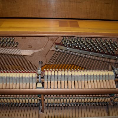 Steinway & Sons  Upright Piano , tuned, maintained+Warranty and delivery full service piano showroom image 7