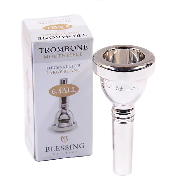 Blessing MPC65ALLTRB Bass Trombone Mouthpiece, 6.5ALL (Large Shank) image 1
