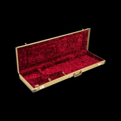 Fender Deluxe Precision Bass Case (Tweed/Red) image 2