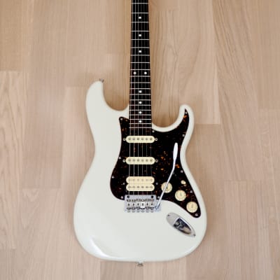 2015 Fujigen FGN Neo Classic NCST-M10R/AL/SSH S-Style Electric Guitar White Japan, 24 3/4" Scale image 2