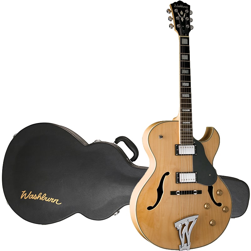 Washburn HB-35 NK セミアコ エレキギター フレイムメープル Washburn HB-35 NK セミアコ エレキギター フレイムメープル