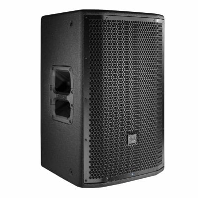 (2) JBL PRX812W Two-Way Main System/Floor Monitors with Stands & Orange Cables image 2