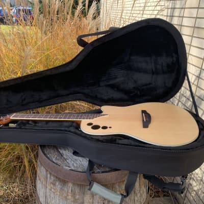 Ovation Applause Acoustic Electric Guitar AE44-4S, MS, Cutaway, Natural Satin for sale