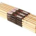 On-Stage MN2B Maple Drum Sticks with Nylon Tip, Size 2B, 12 Pair