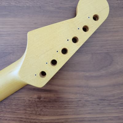 Warmoth Stratocaster Replacement Neck - Quartersawn Maple 2023 - Clear Satin Nitro - Gibson Scale Conversion image 3