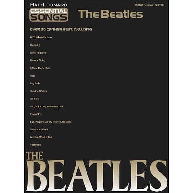 Essential Songs - The Beatles, P/V/G image 1