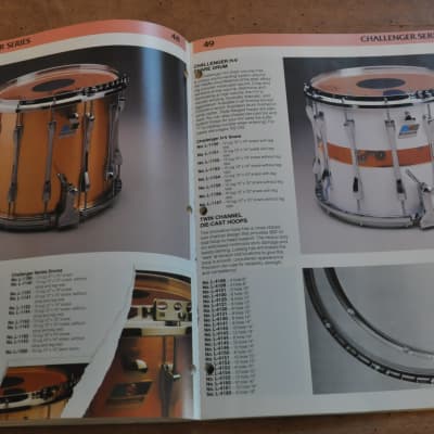 Ludwig Total Percussion vintage catalog booklet brochure. 1984 image 9