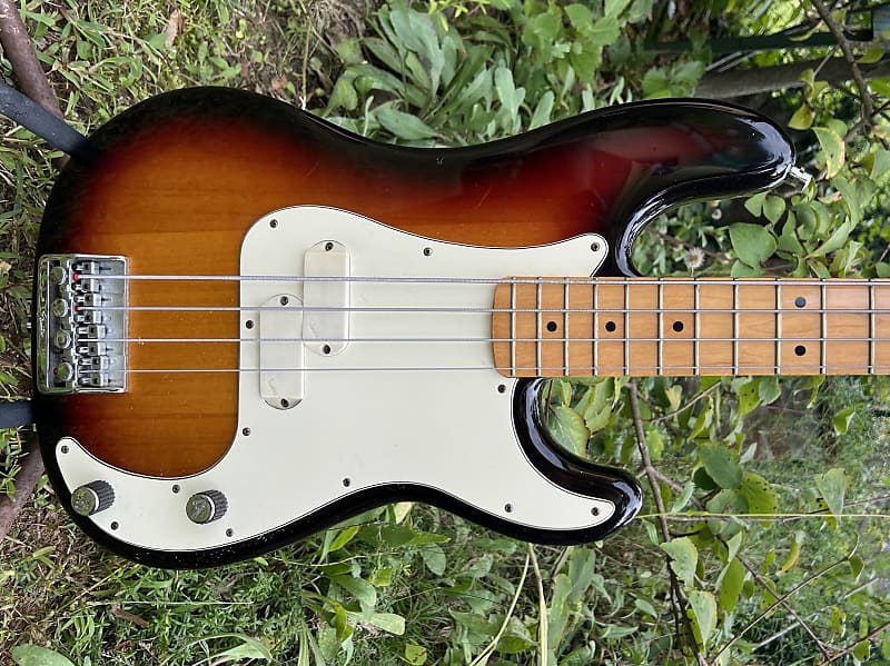 1983 Fender Elite Precision Bass I - Maple Fretboard - Brown Tobacco Sunburst OHSC image 1