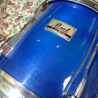 Pearl MLX 13"X11" Tom Maple 80's to 90's Sheer Blue image 9