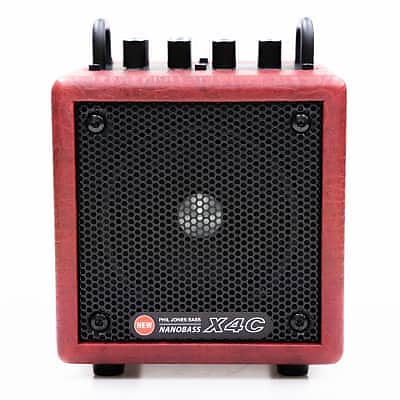 Phil Jones X4-C Nanobass Combo Amp Red Single channel 35
