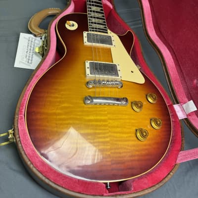Gibson Custom Shop 60th Anniversary '60 Les Paul Standard Reissue  Deep Cherry Sunburst  #02002 image 3