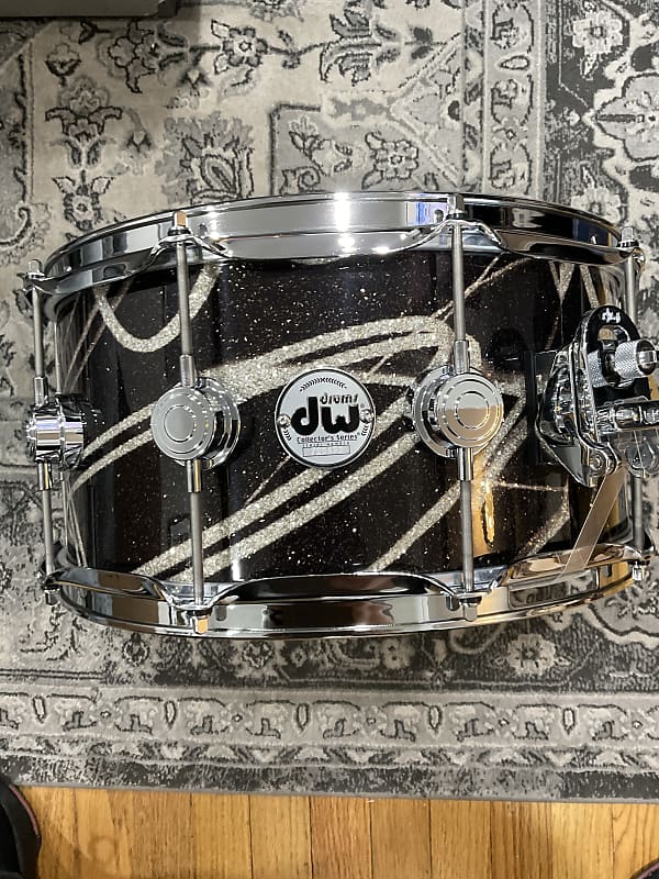 DW Maple Collectors SSC Shell Smoke Glass Contrail 6.5x14” | Reverb