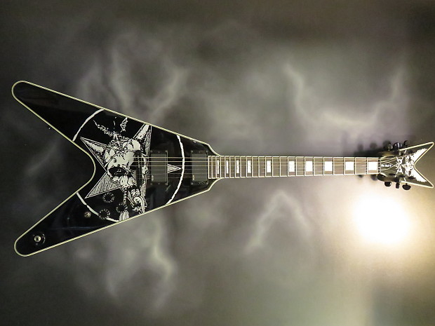 DEAN エリック・ピーターソン　OLD SKULL V Dean Eric Peterson Signature Old Skull V Electric Guitar