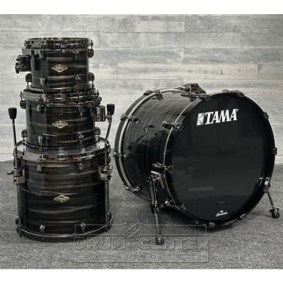Tama Starclassic Walnut/Birch 4pc Drum Set Lacquered Charcoal Oyster - DCP Exclusive! image 7