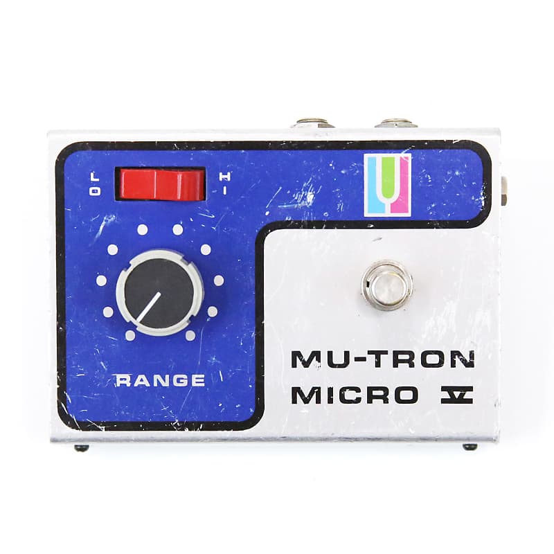 1978 Musitronics Mu-Tron Micro V 100% Original Vintage Envelope Filter Auto  Wah FX Effects Pedal Stompbox