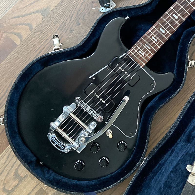 Gibson Les Paul Jr Double Cutaway 2000 Black w/ Bigsby