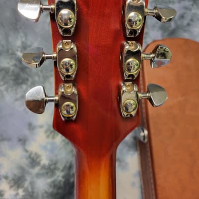 Video Demo Vintage 1973 Electra Model 2245 Super Rock Japan Les Paul Style Pro Setup New Strings New Hard Shell Case image 12