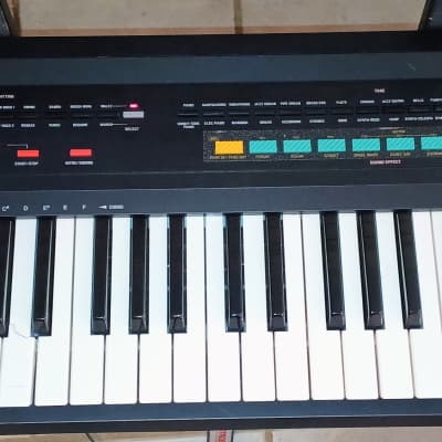 Glitchy Casio CT-460 Casiotone Keyboard Synth 1980s Retro with Case and Power Supply PROJECT