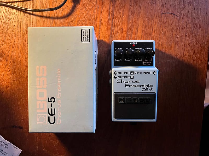 Boss CE-5 (Mint Condition, Pink Label) image 1
