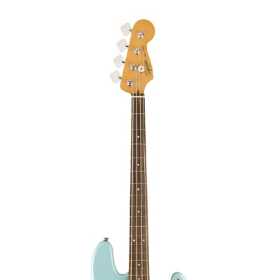 Used Squier Classic Vibe '60s Jazz Bass - Daphne Blue w/ Laurel FB image 5