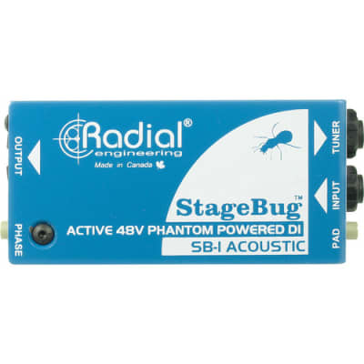 Radial Engineering Stagebug SB-1 Active Compact Active DI image 4