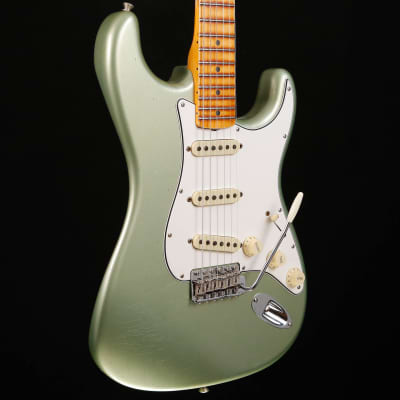 Fender Custom Shop Postmodern Stratocaster Journeyman Sage Green 488 7lbs 11.8oz image 3