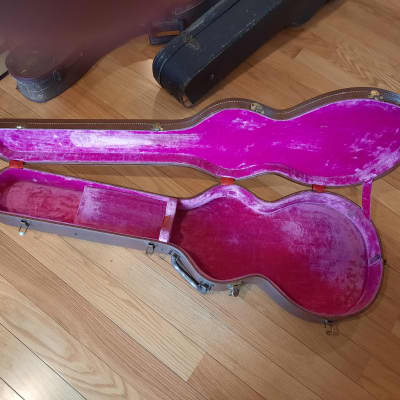 Gibson Les Paul "Cali-Girl" 5 Latch Case Original Lifton Brown 1957-1959 Near Mint Condition w/ key image 3