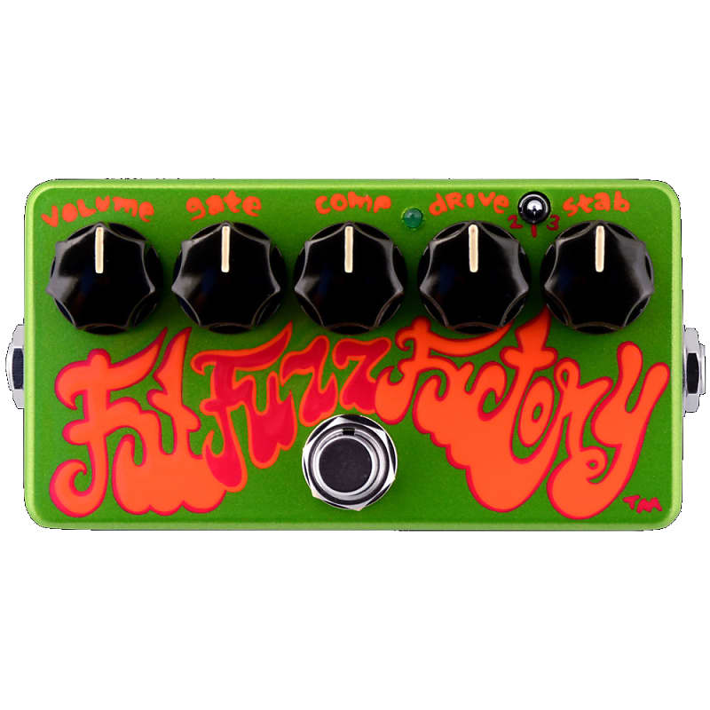ZVEX Fat Fuzz Factory Hand Painted Guitar Pedal image 1