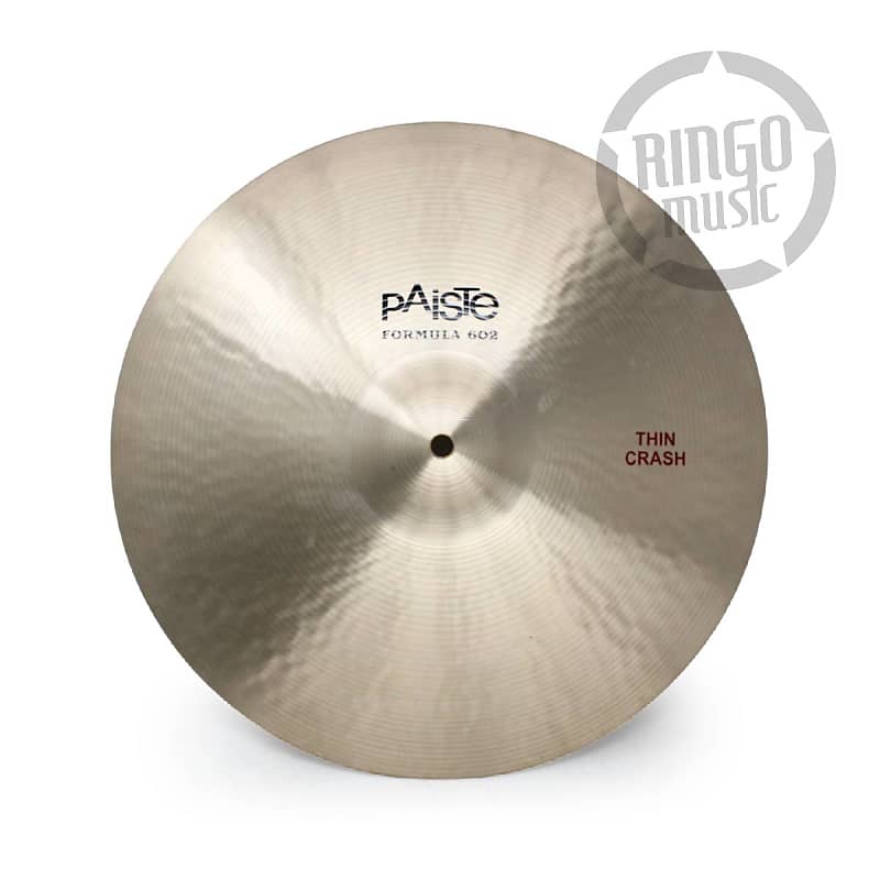 Paiste Formula 602 Thin Crash 16