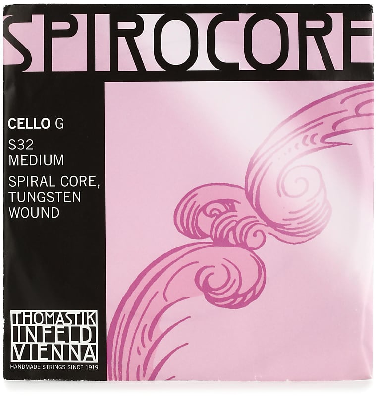Thomastik-Infeld S32 Spirocore Cello G String - 4/4 Size Tungsten Wound image 1