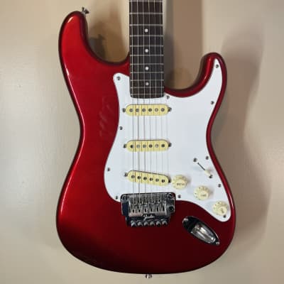 Fender 1986 MIJ Contemporary Stratocaster - Candy Apple Red image 4