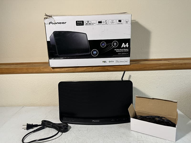 Pioneer XW-SMA4-K Wireless Speaker Home Audio WiFi AirPlay HiFi Stereo System  			