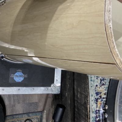 Frankie Banali's Quiet Riot, Ludwig 12" No. 2374P Conga w/Case Blue/Olive - Maple Cortex image 6