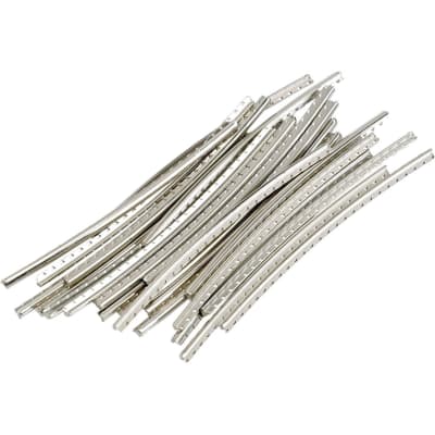 NEW 24 pcs Pre-Cut SMALL Guitar Fret Wire Nickel-Silver 69x2.0mm, Made in Japan image 1