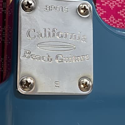 Fender Stratocaster Custom Shop '62 California Beach Limited Edition 2004 Catalina Blue image 12