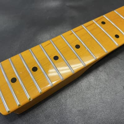 Unbranded Stratocaster Strat Replacement neck Vintage Tint Gloss  12"radius 1.63" nut width #3 image 5
