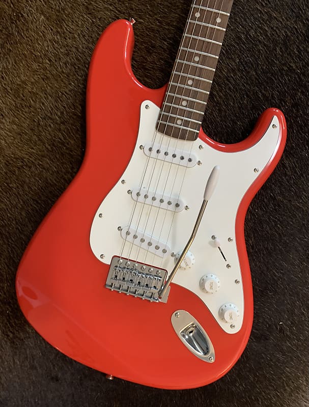 Fender Squier Stratocaster Affinity Red | Reverb