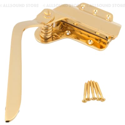 Vintage Vibrola Style Tremolo /Vibrato for Teisco, Kawai Japan - GOLD