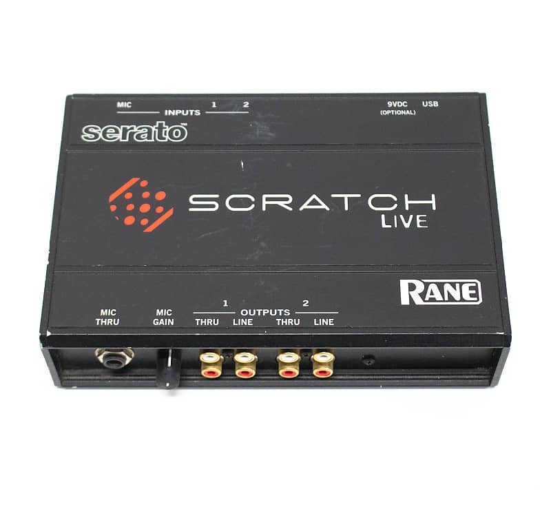 Rane SL1 Serato Scratch Live USB DJ Audio Interface