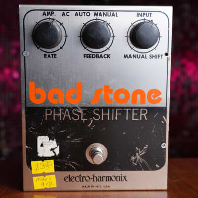 Electro-Harmonix Bad Stone Analog Phase Shifter 1970s | Reverb