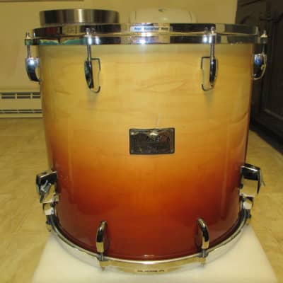 RARE! PEARL MASTERS CUSTOM MMX 18X16 ( SUNRISE FADE ) - READ! | Reverb