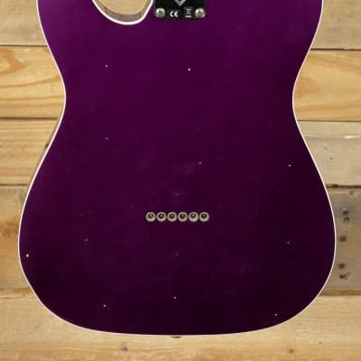 Fender Custom Shop F22 LTD 50s Tomatillo Tele Journeyman Purple Metalic w/ Case image 3