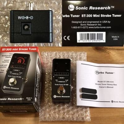 Reverb.com listing, price, conditions, and images for sonic-research-turbo-tuner-st-300