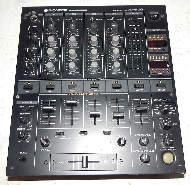 Pioneer DJM-500 DJ mixer | Reverb